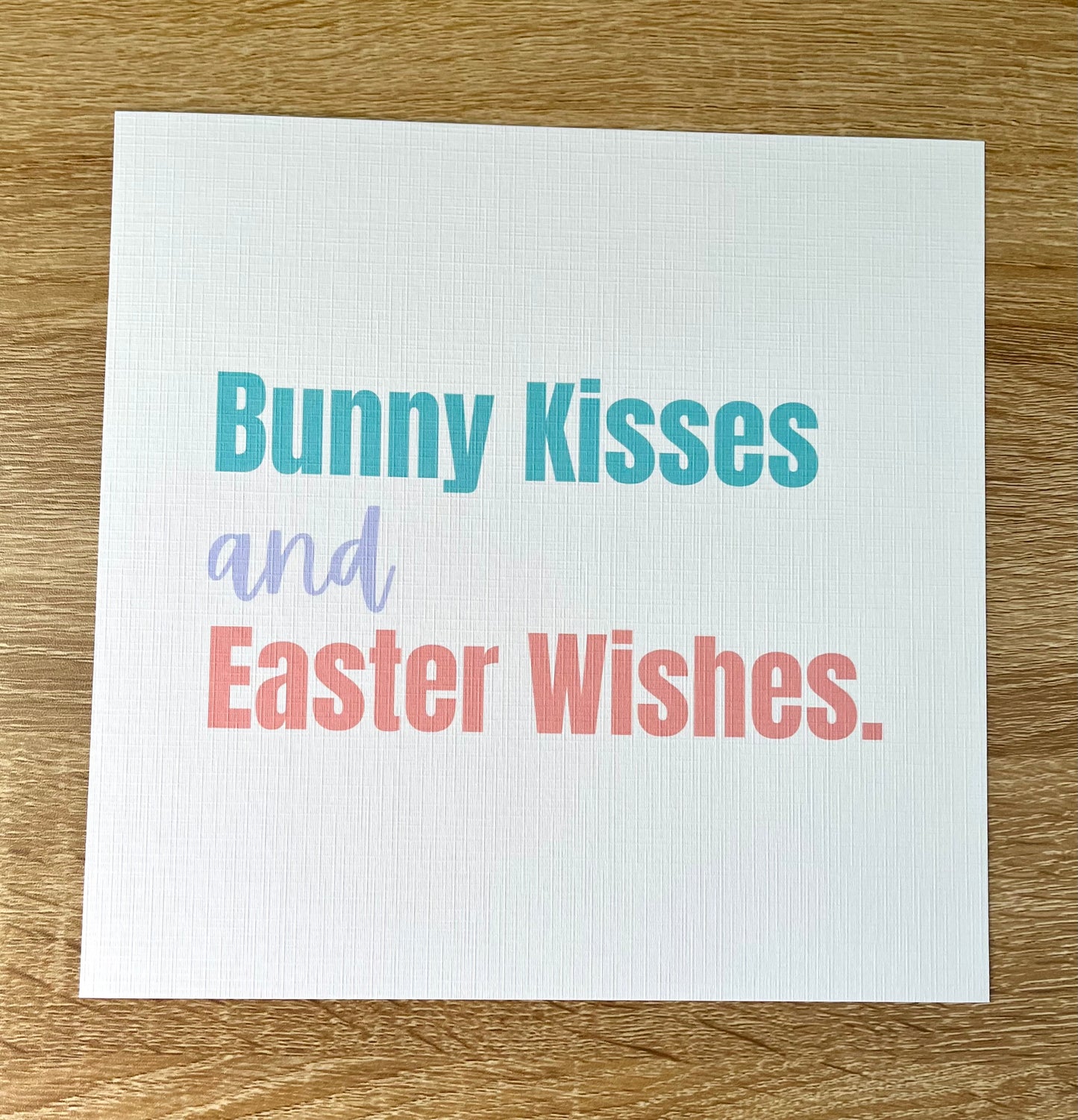 Bunny Kisses - SeasonBox Insert