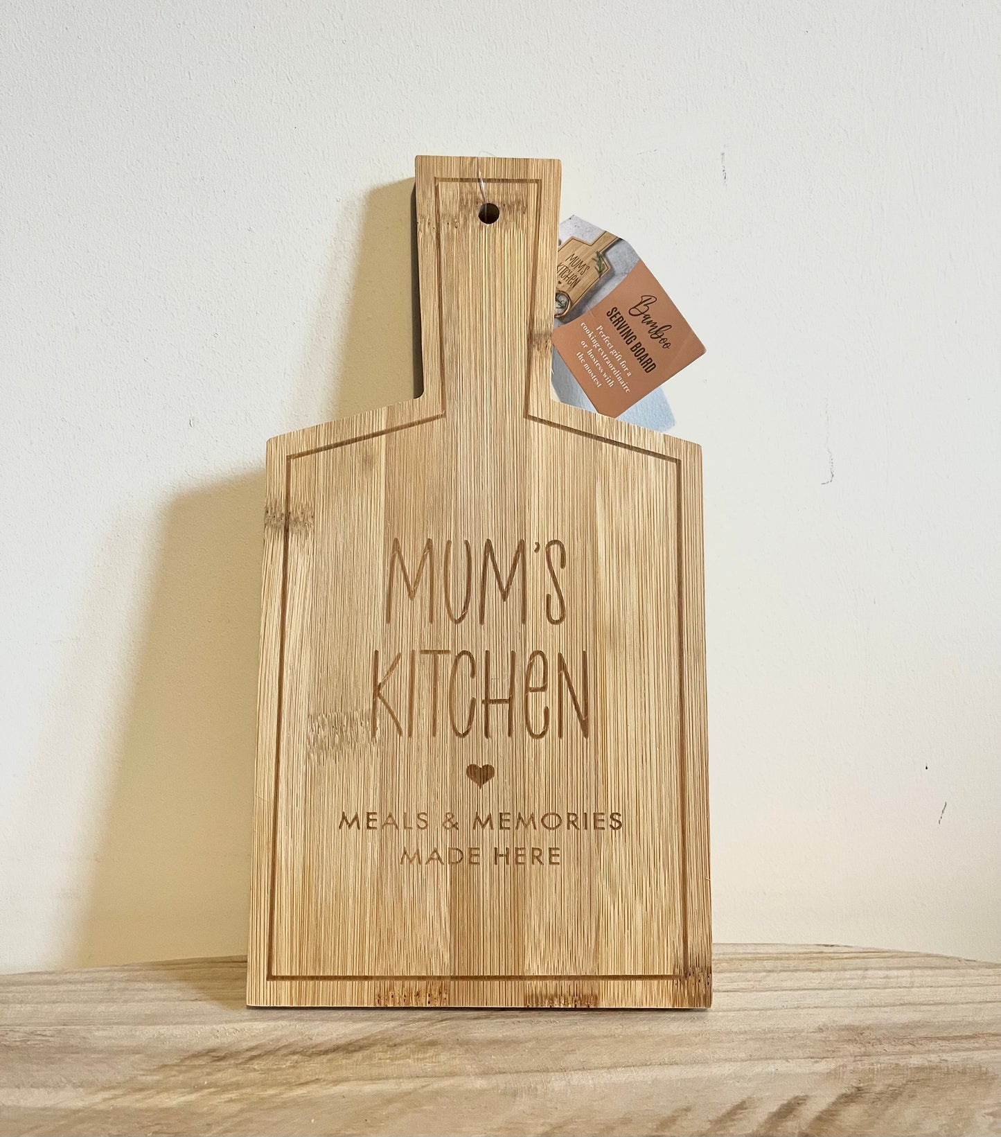 Mum's Kitchen Bamboo Serving Board