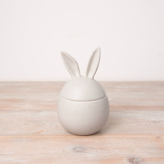 Speckled Bunny Egg Pot