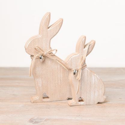 Wooden Easter Bunny - 2 Sizes