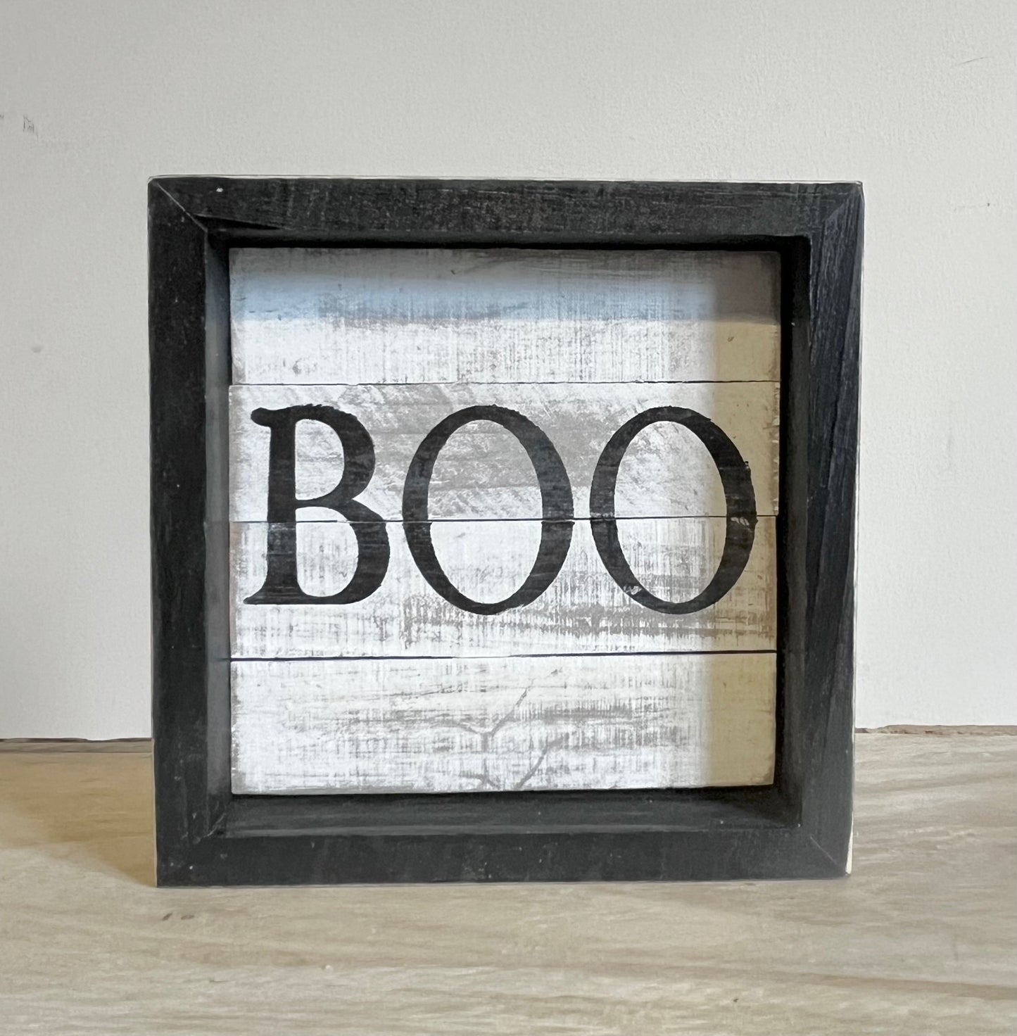 Boo Wooden Sign