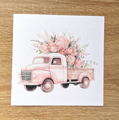 Floral Truck - SeasonBox Insert