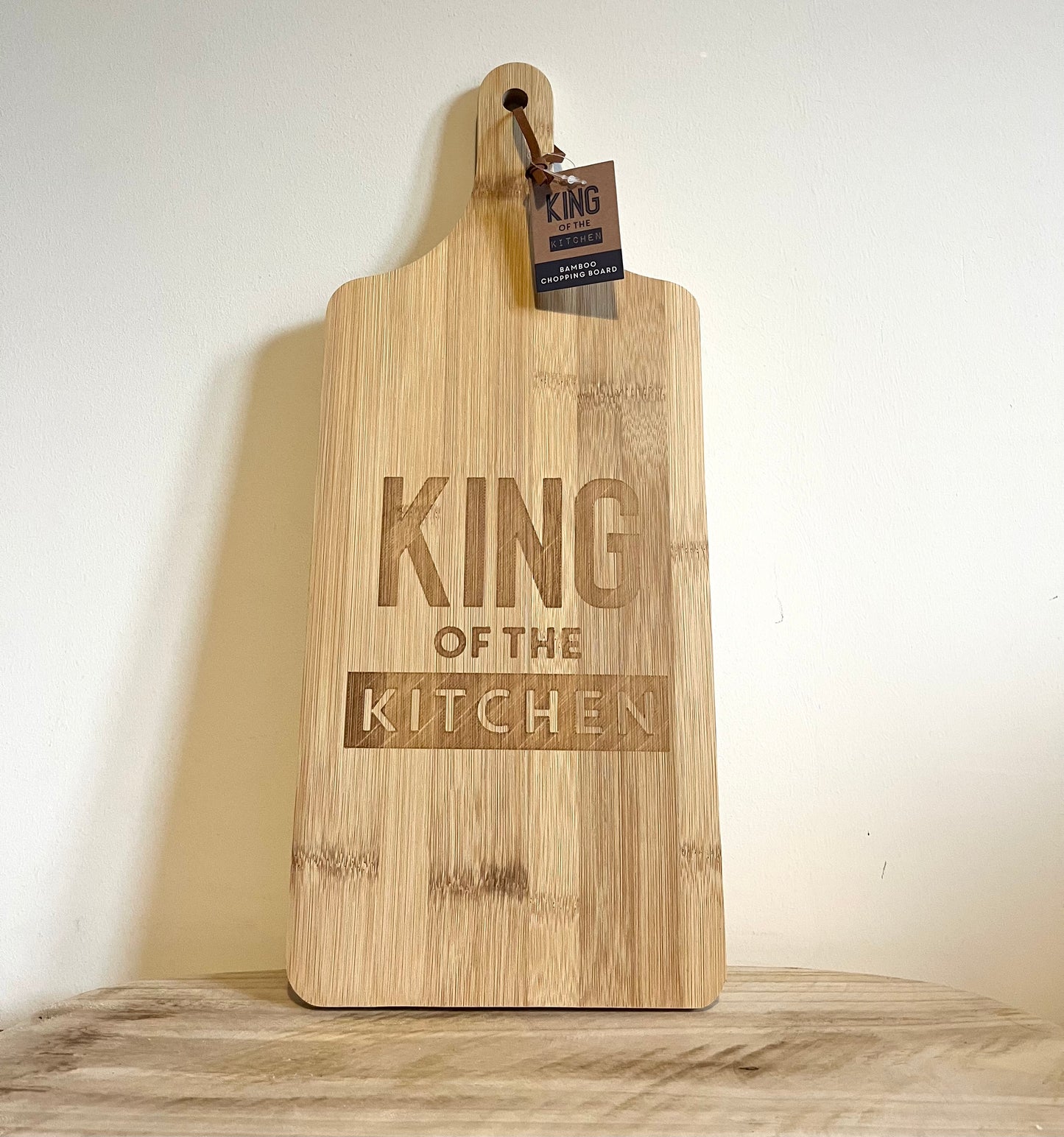 King of the Kitchen Bamboo Server Board