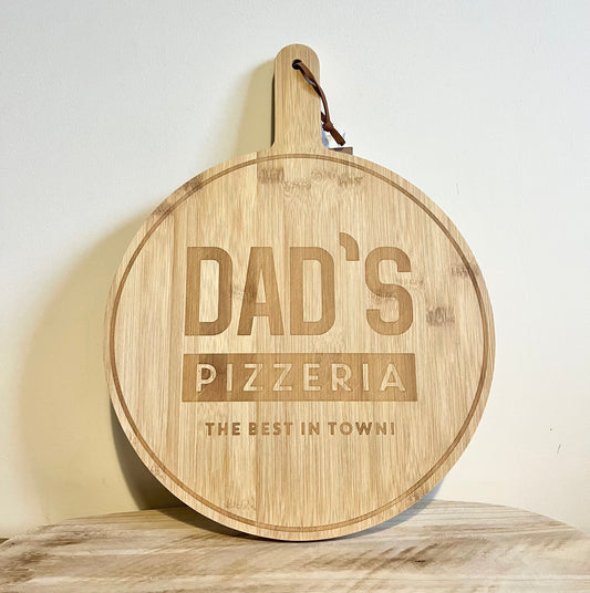 Dad’s Pizzeria Wooden Serving Board