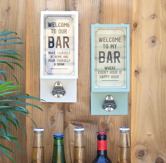 Bar Bottle Opener - Green