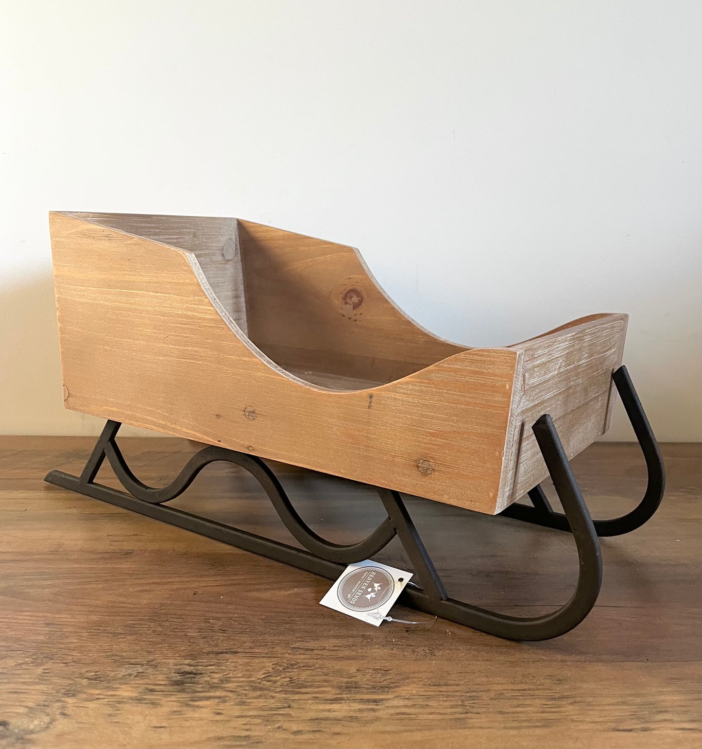 Large Wooden Sleigh