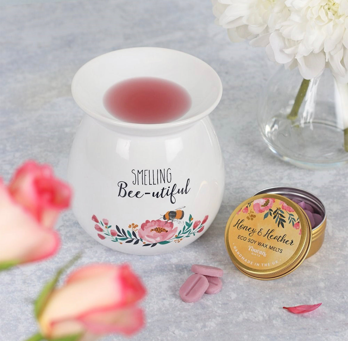 Smelling Bee-utiful Wax Burner Gift Set