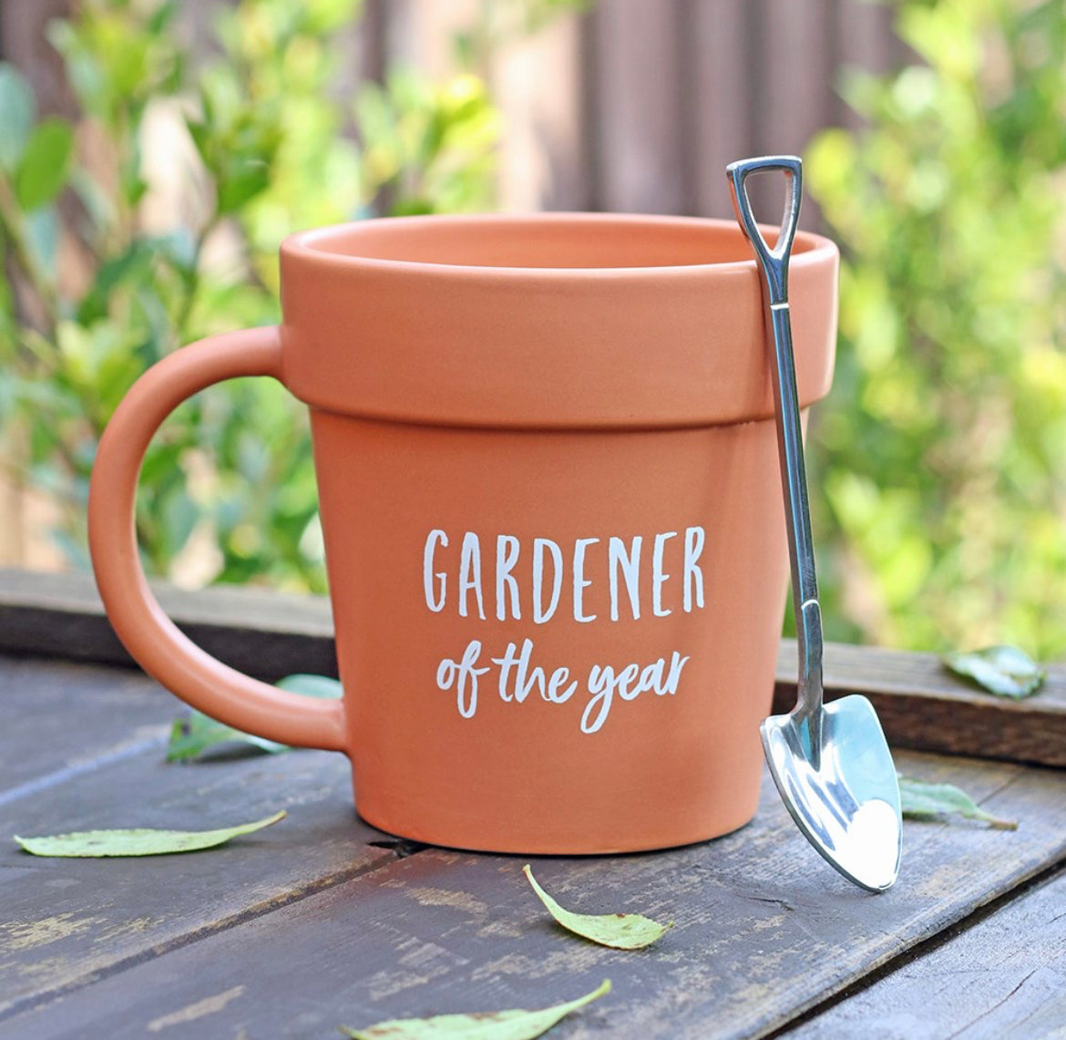 “Gardener of the Year” Plant Pot Mug Set