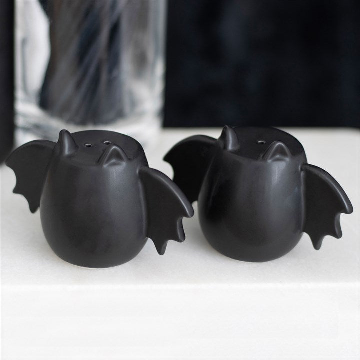 Bat Wing Salt & Pepper Shakers