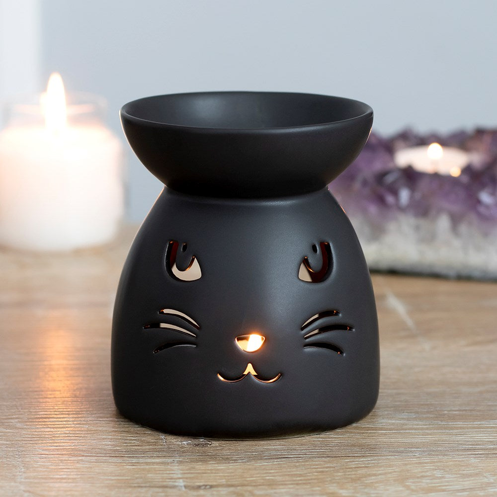 Black Cat Cut Out Wax Melt Burner